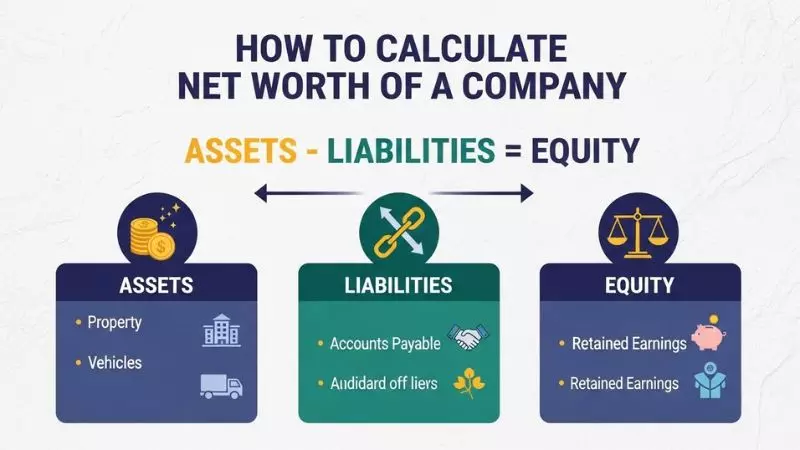 How to Calculate Net Worth of a Company