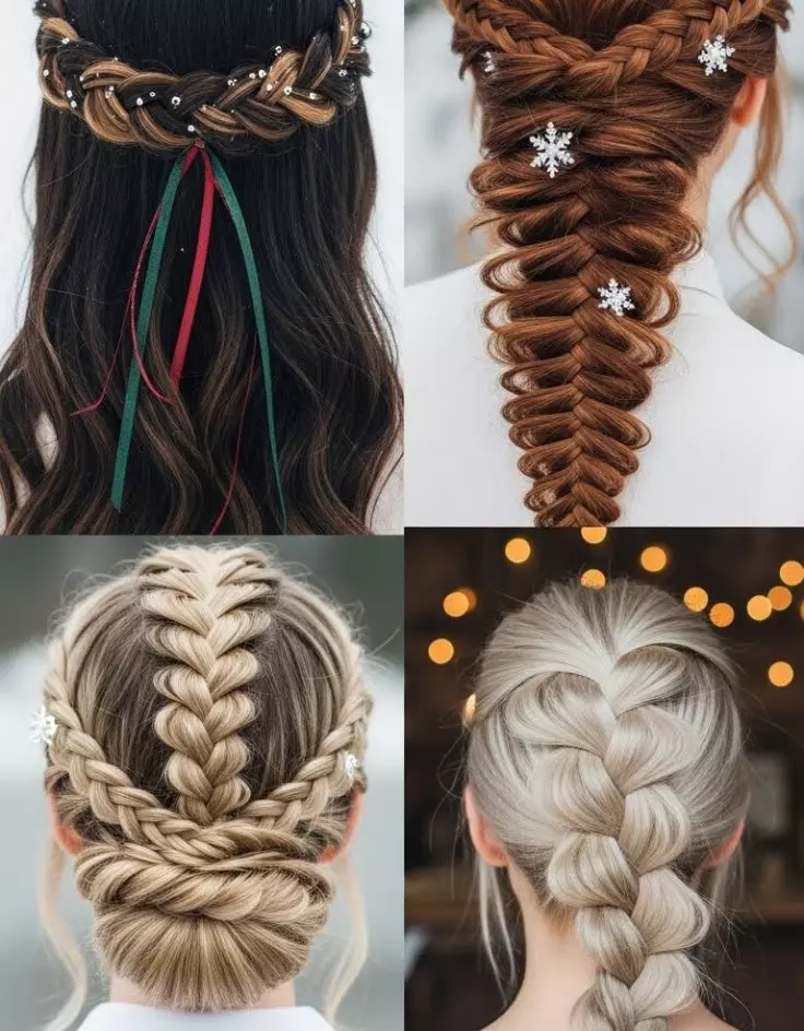 Winter Hair Braiding Styles