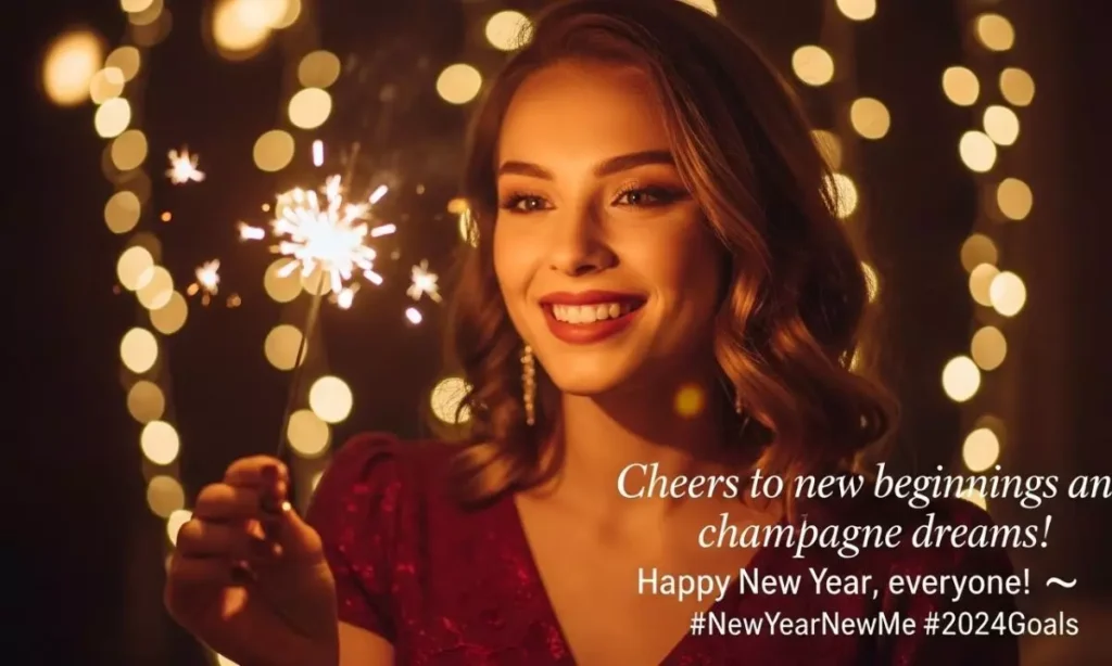 New Year Captions for Instagram Post for Girl