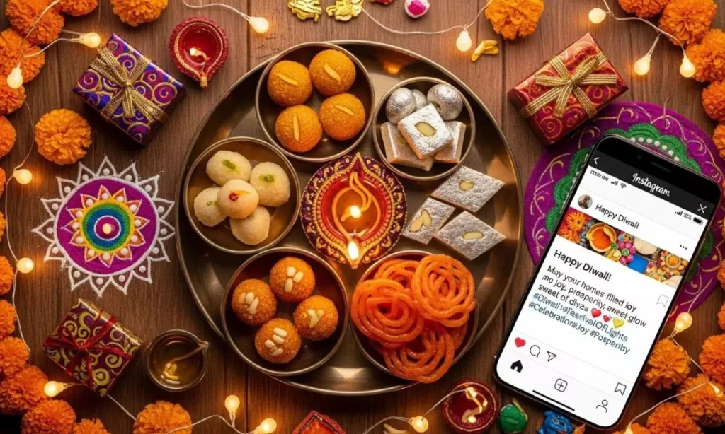 Diwali Captions for Instagram Post