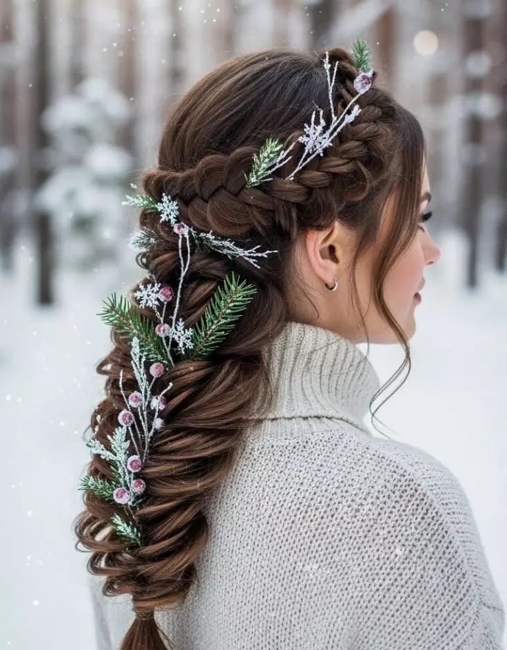 Winter Hair Braid