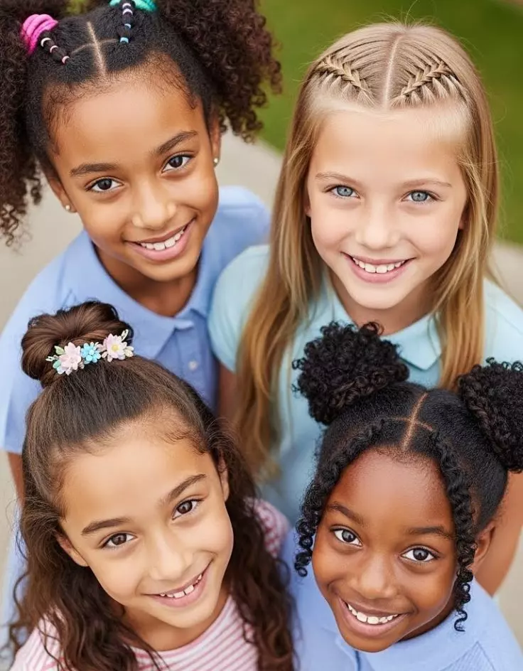 Cute Hairstyles for School