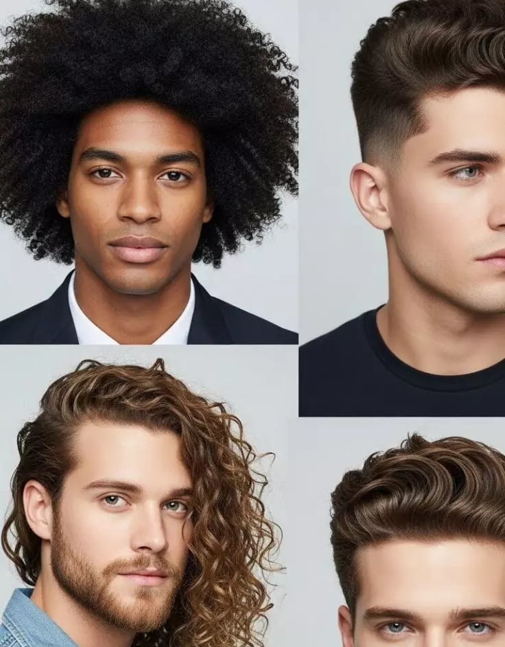 Curly Hairstyles for Men