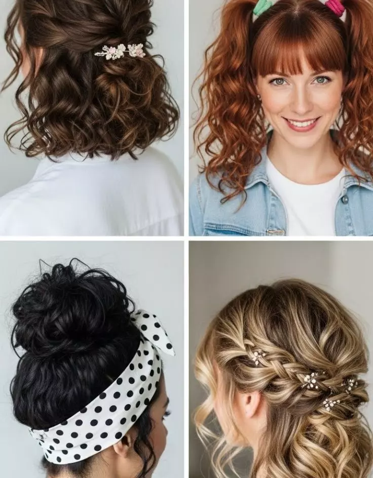 Cute Hairstyles for Curly Hair