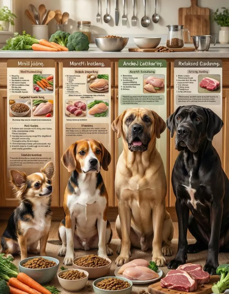 Homemade Dog Food Recipes by Dog Size
