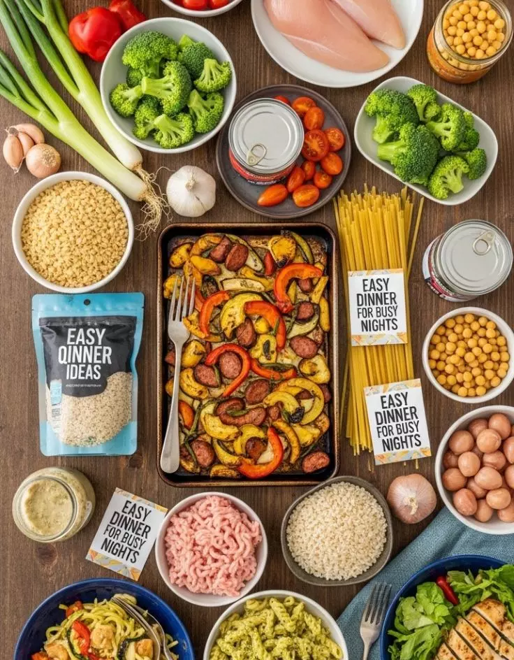 Easy Dinner Ideas for Busy Nights