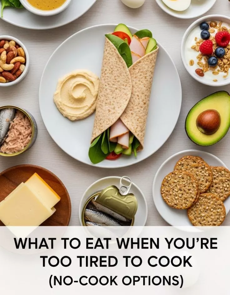 What to Eat When You’re Too Tired to Cook (No-Cook Options)