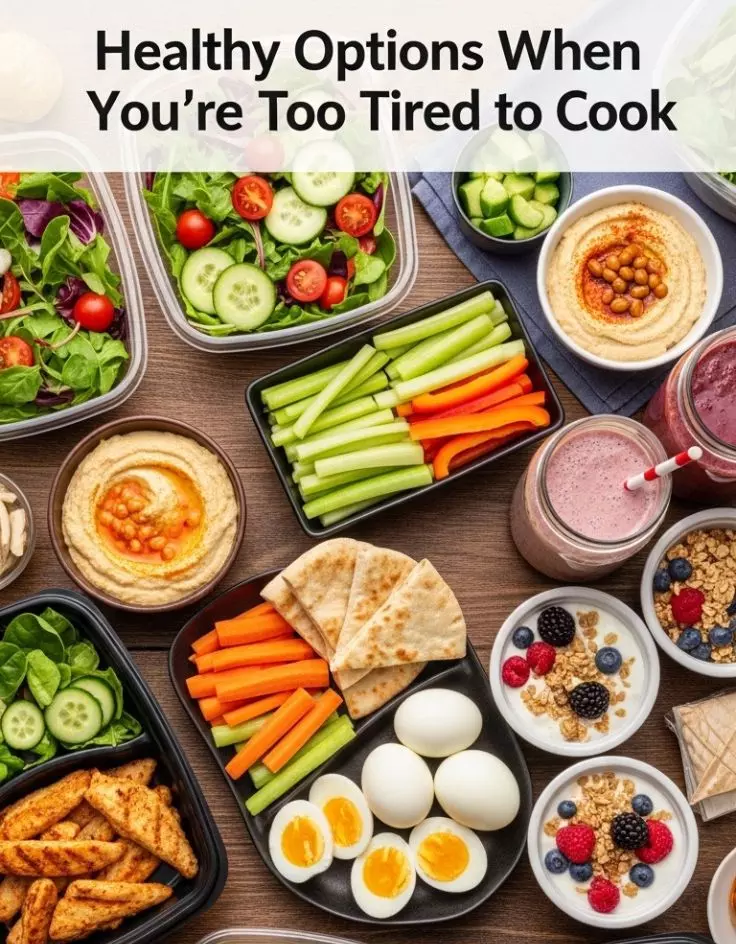 Healthy Options When You’re Too Tired to Cook