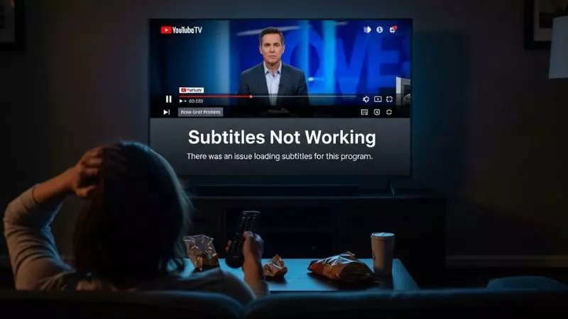 Subtitles Not Working YouTube TV
