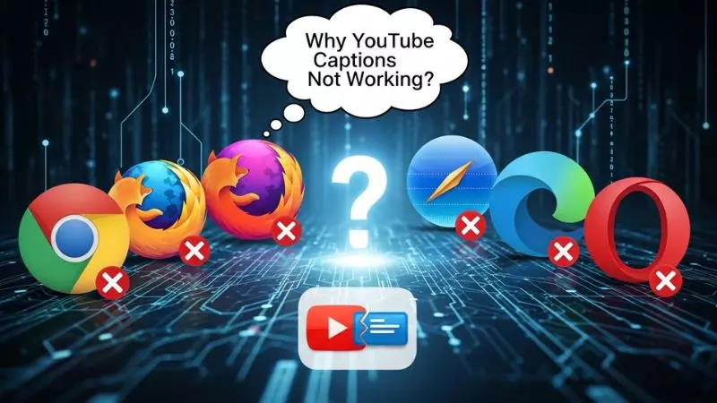 Why YouTube Captions Not Working on Chrome, Firefox and Other Browsers