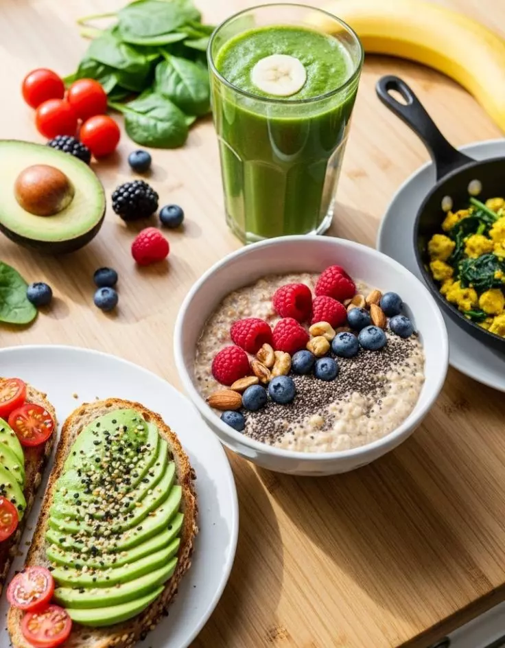 Healthy Breakfast Recipes for Weight Loss at Home Vegetarian