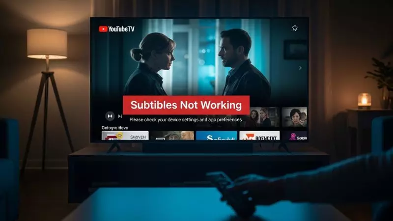 Subtitles Not Working YouTube TV on Roku