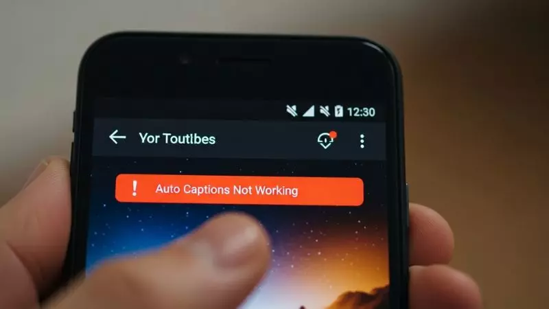 Auto Captions Not Working YouTube Android
