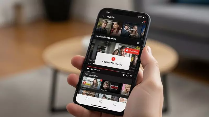 Youtube App Captions Not Working