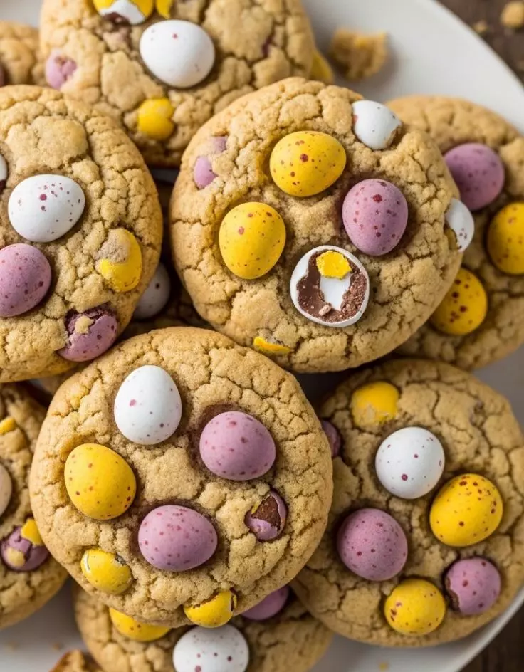 Mini Egg Cookies No Egg