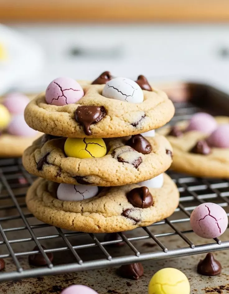 Mini Egg Cookies Fitwaffle