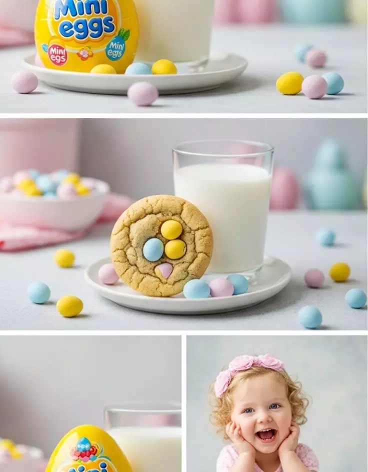 Mini Egg Cookies Recipe Easy