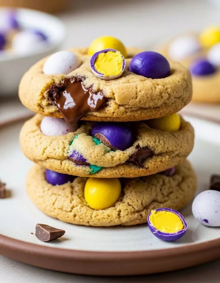 Cadbury Mini Egg Cookies