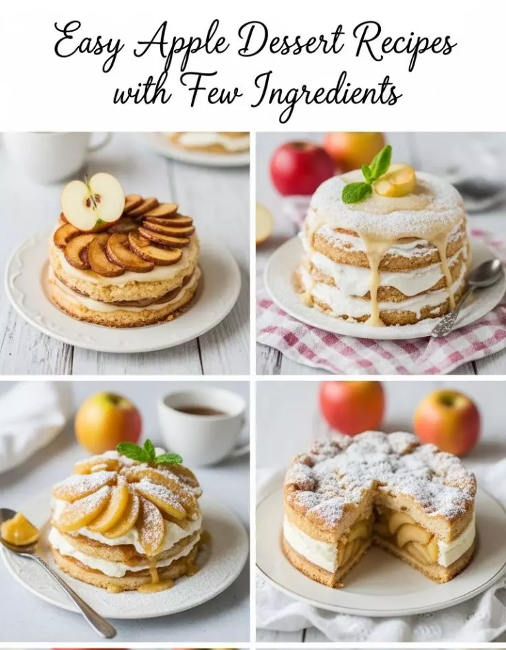 Easy Apple Dessert Recipes with Few Ingredients