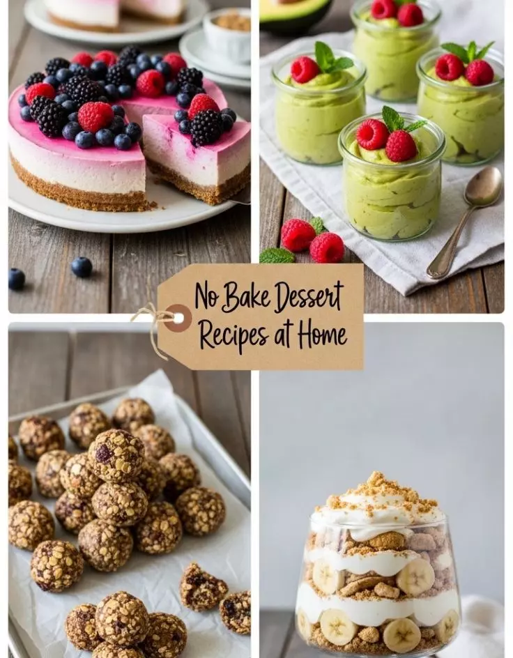 No Bake Dessert Recipes at Home