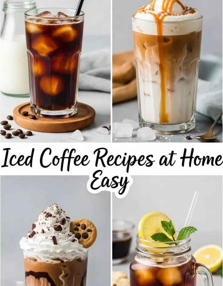 Iced Coffee Recipes at Home Easy