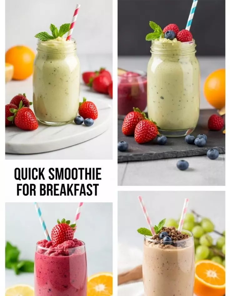 Quick Smoothie Recipes for Breakfast