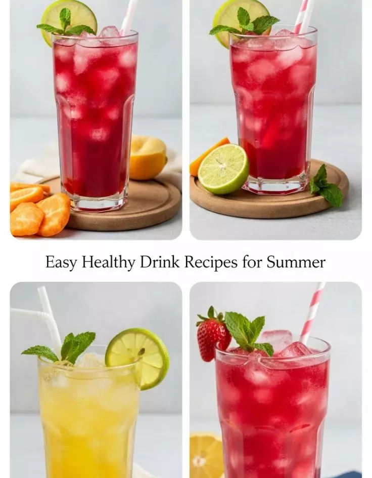 Easy Healthy Drink Recipes for Summer