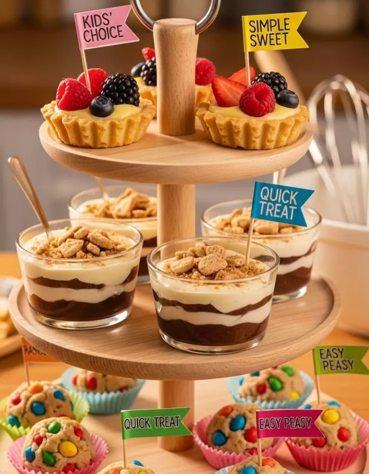 Easy Desserts with Few Ingredients for Kids