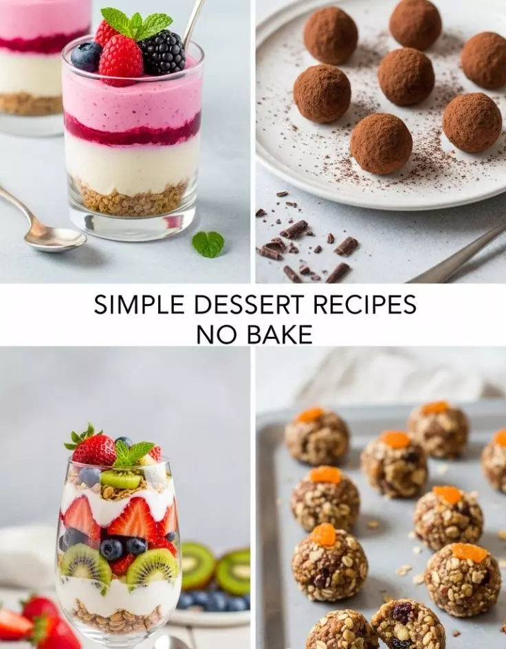 Simple Dessert Recipes No Bake