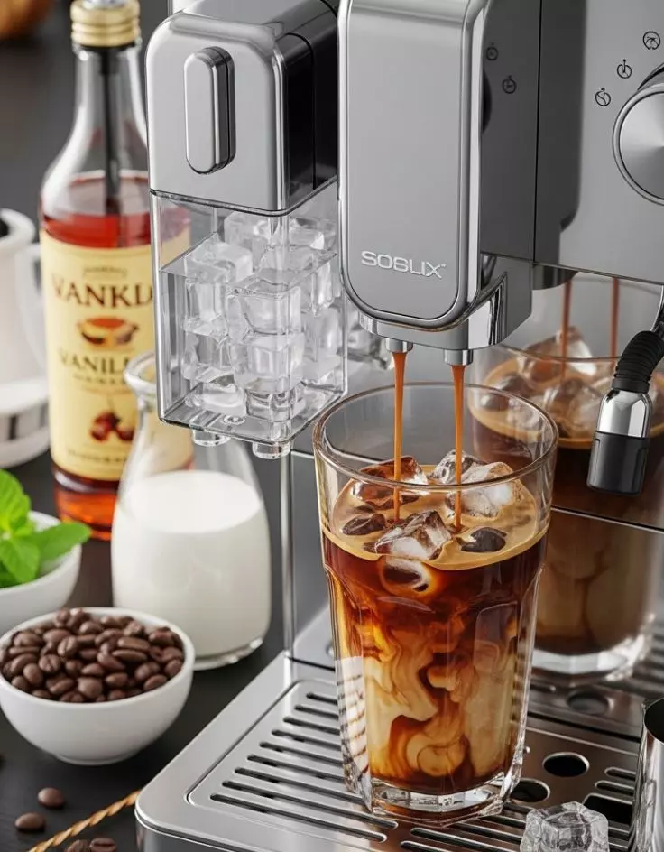 Iced Coffee Recipe with Machine