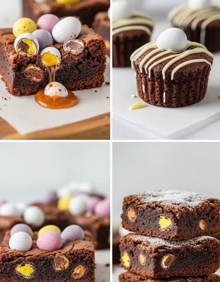 Mini Egg Brownies Easy: Quick and Delicious