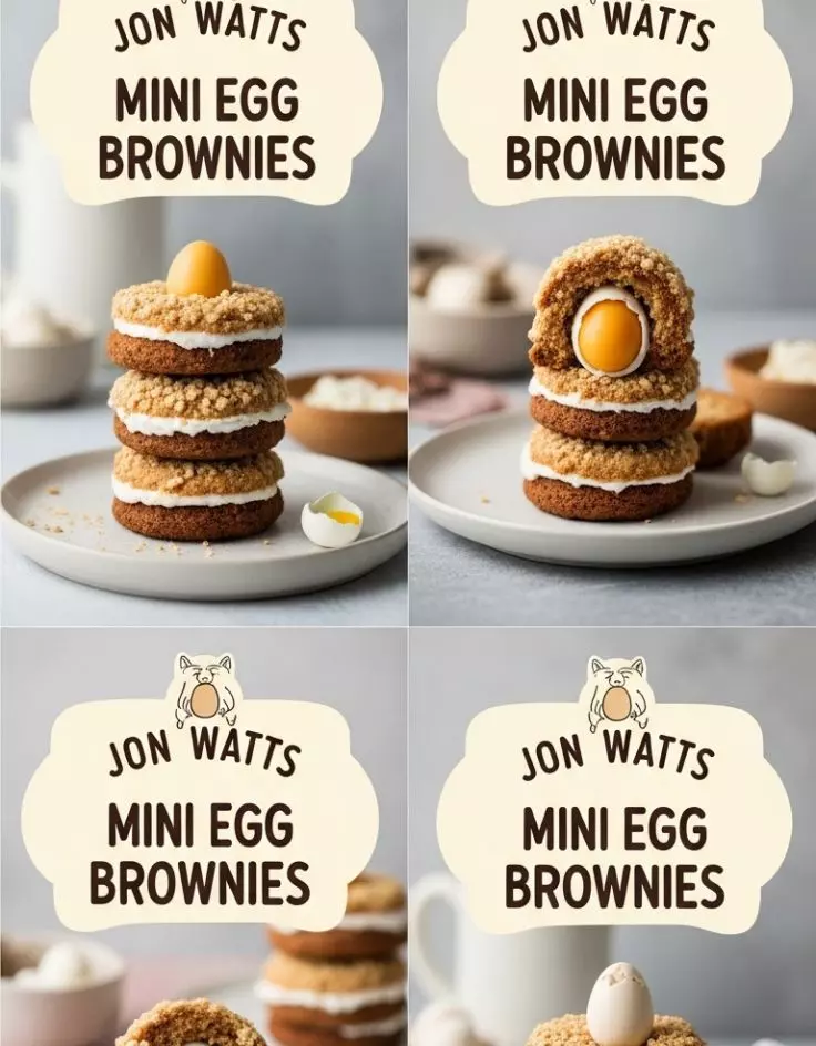 Jon Watts Mini Egg Brownies: Fudgy and Delicious