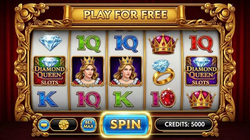 Play Diamond Queen Slots for Free