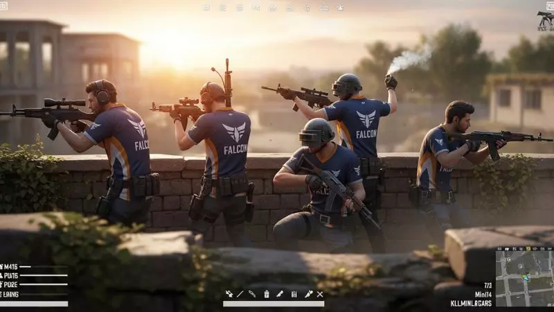 Falcon PUBG Team Members