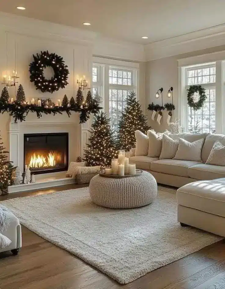 White Electric Fireplace Ideas