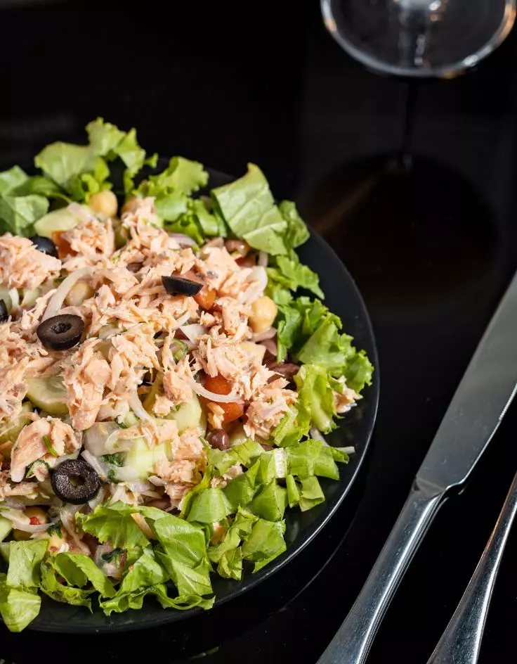 Chickpea Tuna Salad