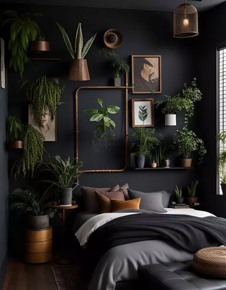 Black Earthy Cottage Home Decor