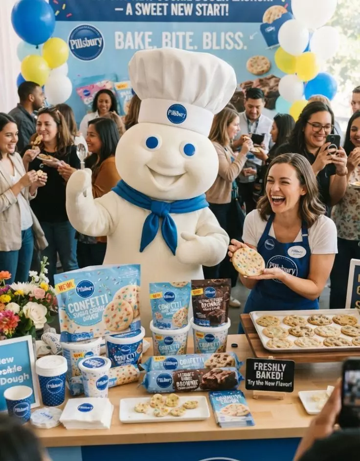 Pillsbury New Cookie Dough Launch