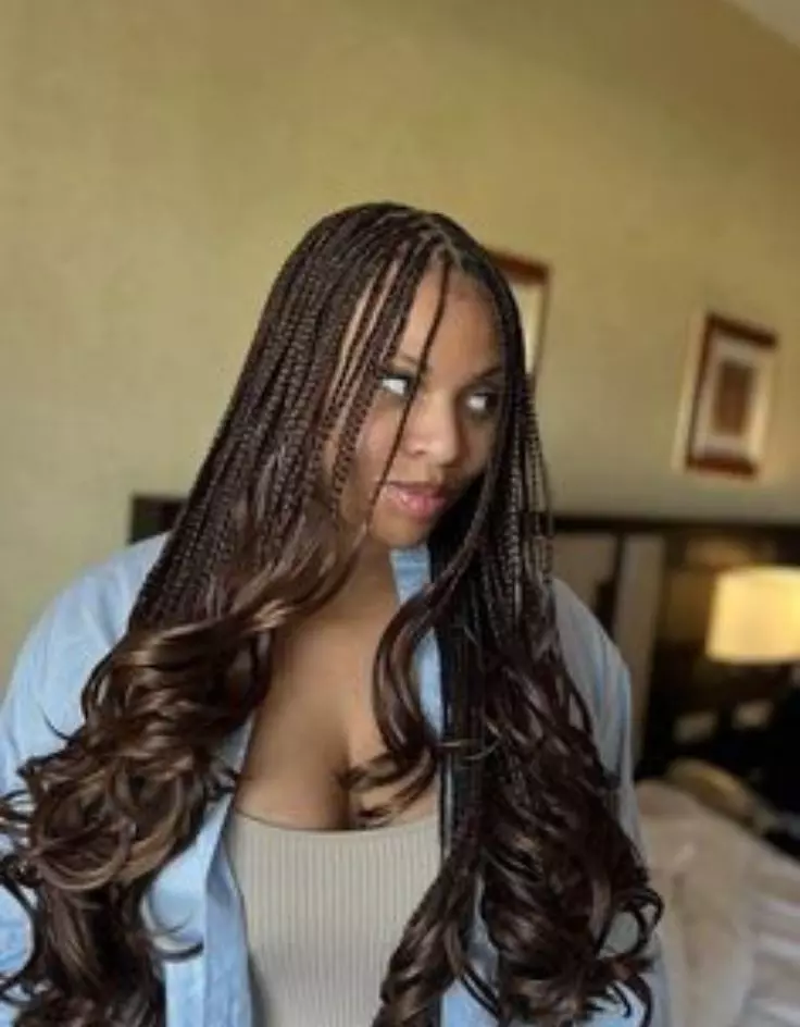 French Braid Hairstyles for Black Woman
