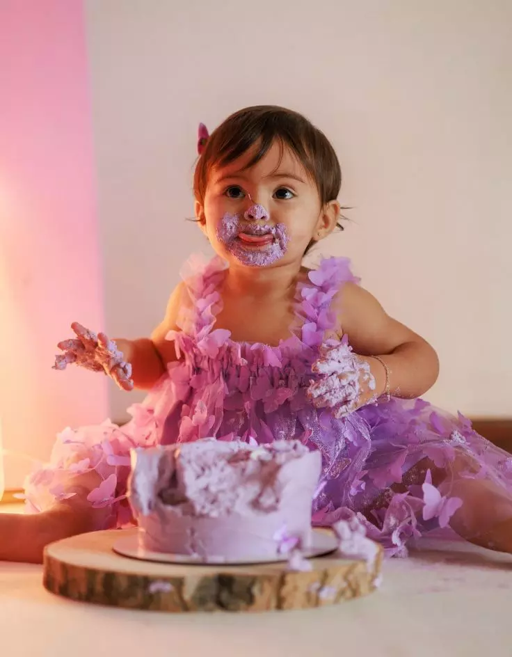 Smash Cake Recipe Eggless