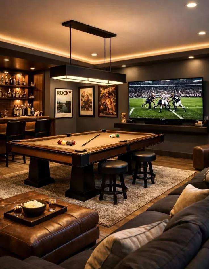 Basement Ideas Man Cave