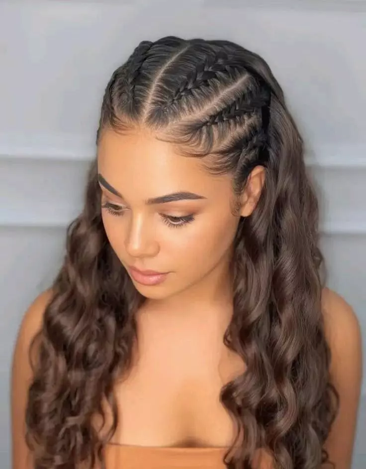 Simple French Braid Hairstyles