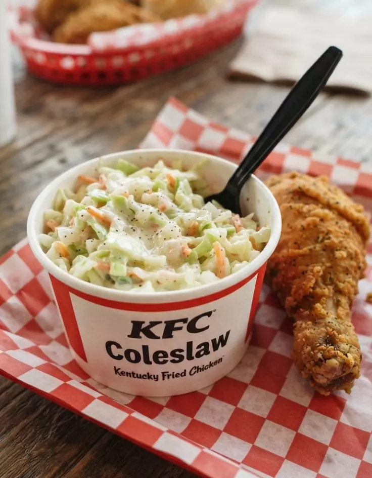 Traditional Coleslaw Recipe KFC