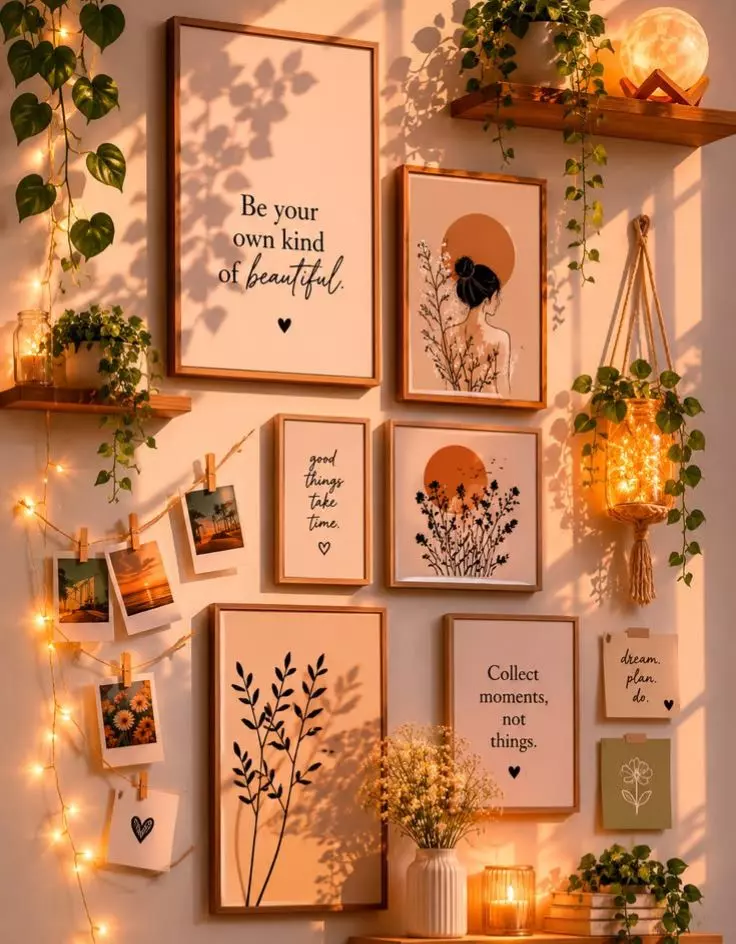 Canvas Wall Art Earthy Cottage Home Decor