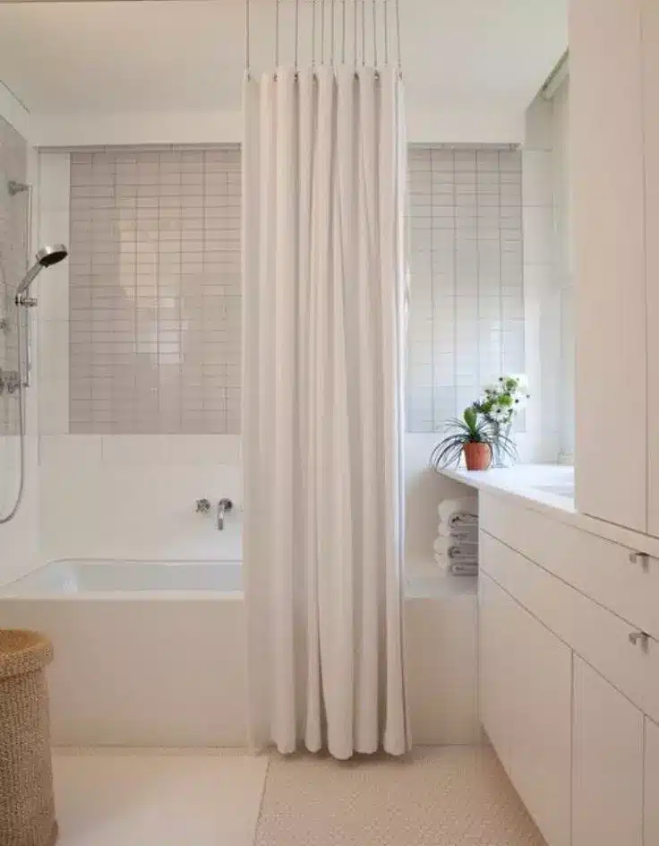 Rod Shower Curtain