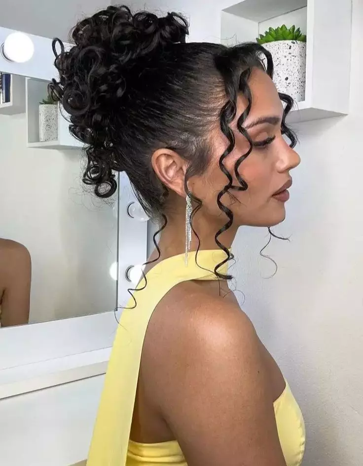 Updo Hairstyles for Wedding Guest