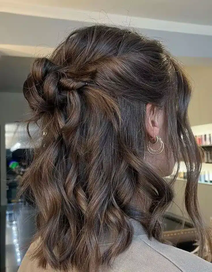 Wedding Guest Updos for Short Hair