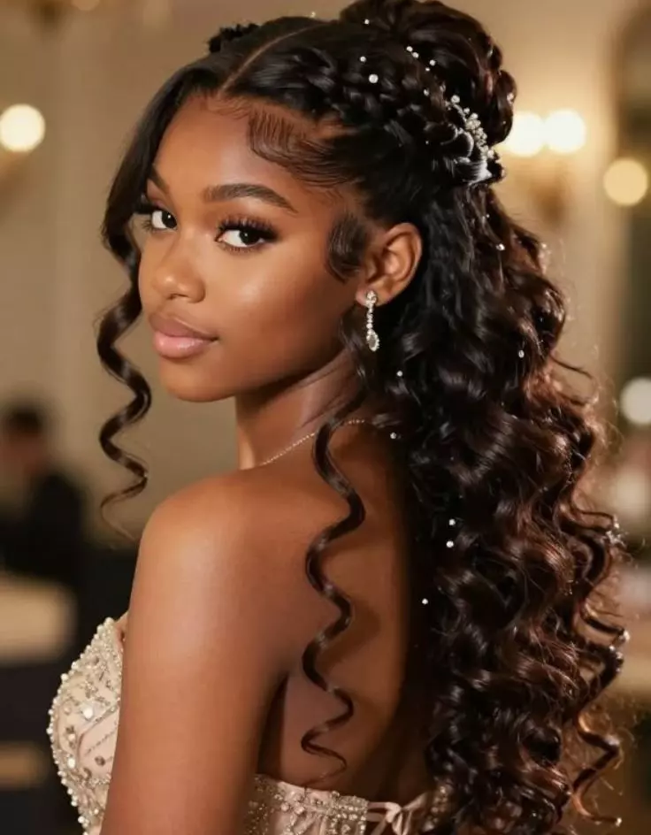 Prom Updo Hairstyles Black Girl