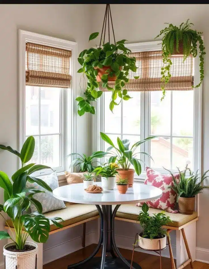 Green Breakfast Nook