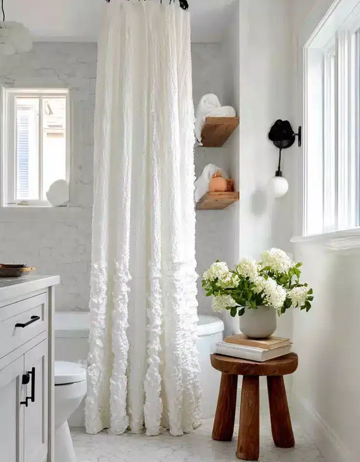 Hookless Shower Curtain